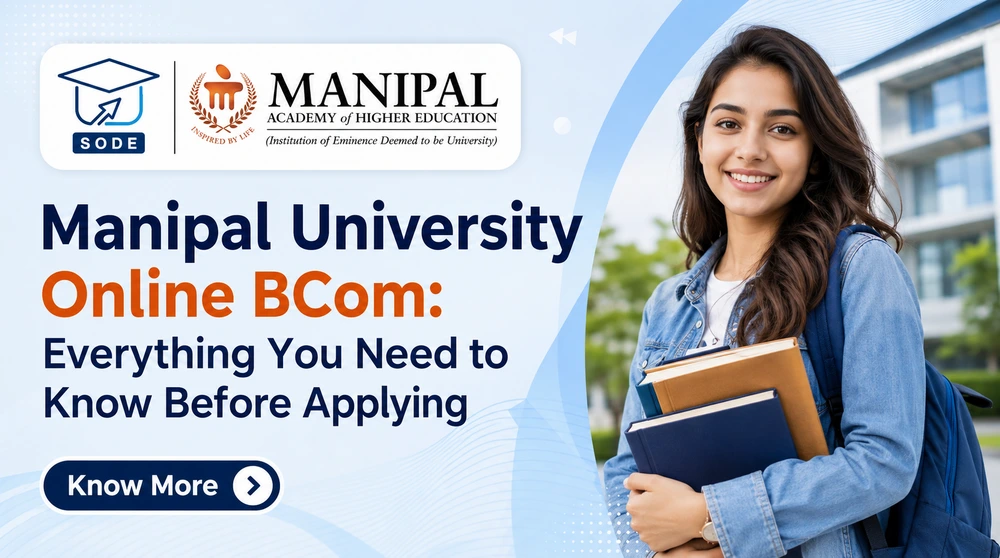 Manipal University Online BCom